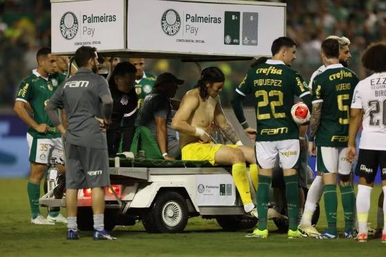 Cássio, do Corinthians, foi expulso no clássico contra o Palmeiras 
