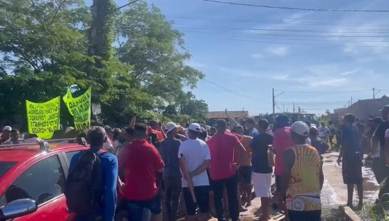 Desocupação, Contorno Leste, Cuiabá