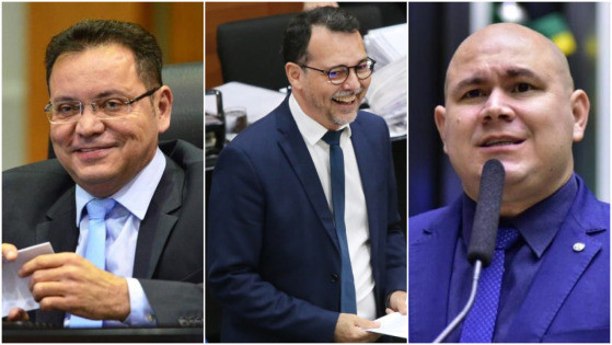 Eduardo Botelho, Lúdio Cabral e Abílio Brunini
