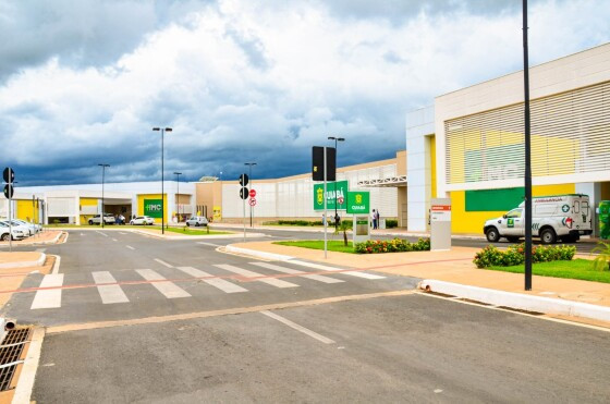 Hospital, HMC, Cuiabá, fachada