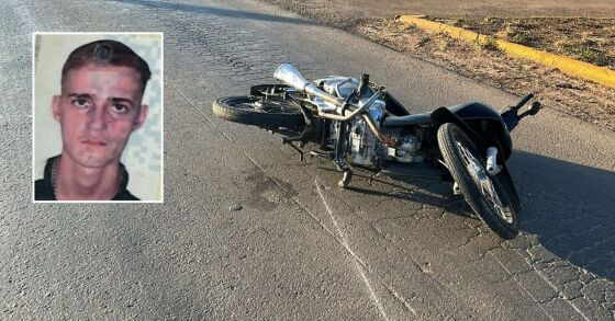 JOVEM MORRE ACIDENTE MOTO POSTE LUCAS