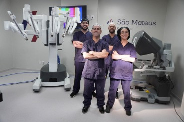 Primeira cirurgia robótica é realizada no Hospital São Mateus, em Cuiabá