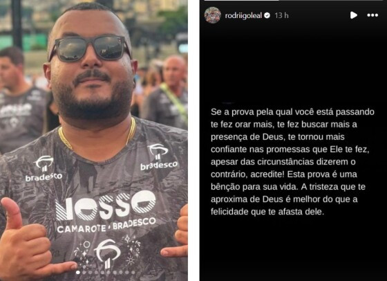 Rodrigo Leal, Operação Ragnatela, solto, publicação, Instagram