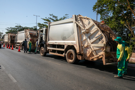 Cuiabá amplia frota para regularizar coleta de lixo