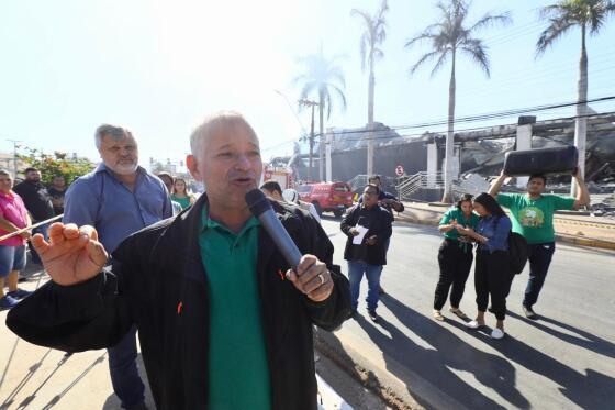 Misael Galvão incêndio shopping popular