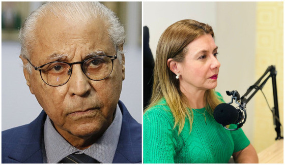 Júlio Campos e Flávia Moretti