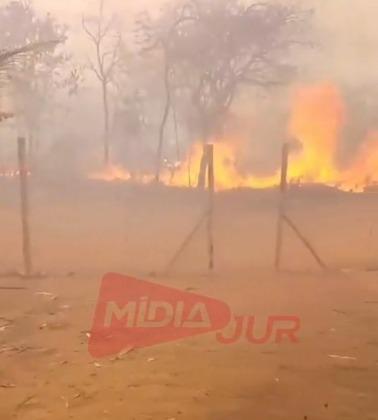 fogo chamas incêndio chapada