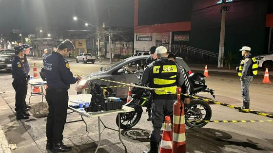 Dez motoristas são presos dirigindo bêbados em Cuiabá