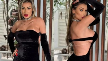 Aniversário de Andressa Urach termina em briga e quebradeira 