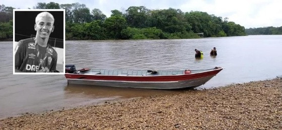 Jogador de futebol morre afogado na Passagem da Conceição