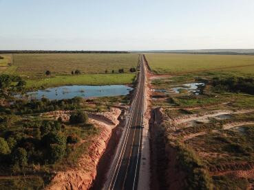 Gaúcha do Norte está perto de ter ligação asfáltica com o restante do Estado