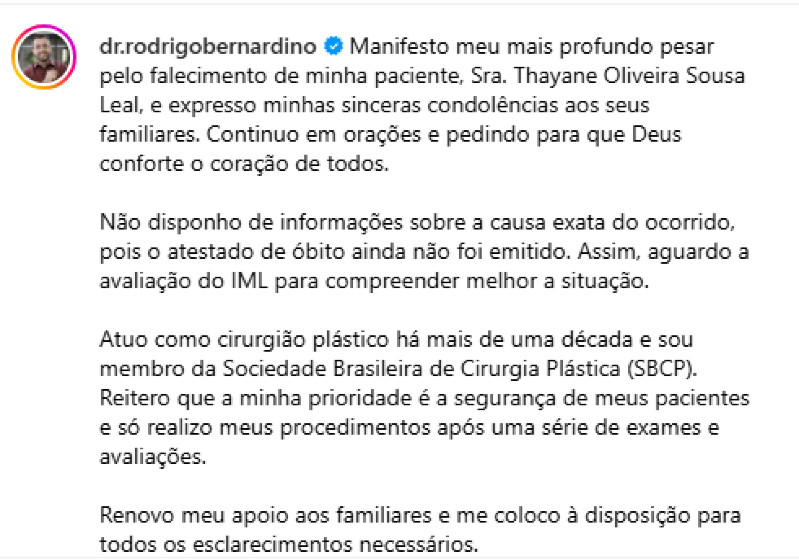 nota dr. Rodrigo