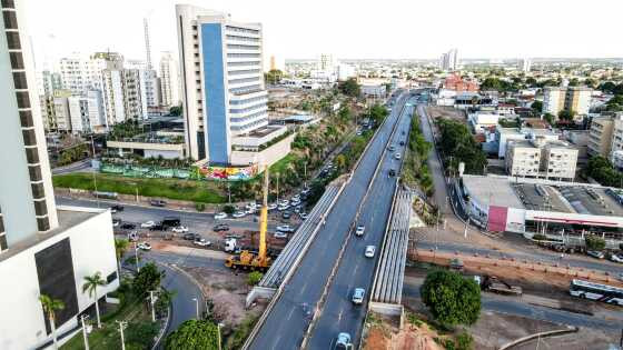 Estado conclui lançamento de vigas e libera Miguel Sutil e Avenida do CPA