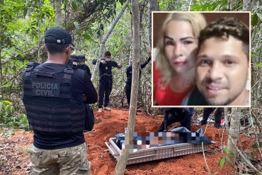 Corpos de casal desaparecido são encontrados enterrados em cova rasa