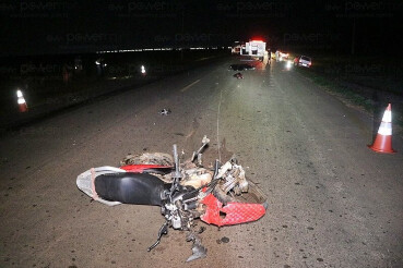 Motociclista morre em batida com caminhão em rodovia de MT