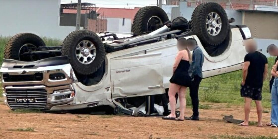 Rapaz capota RAM ao sair para buscar amigos em MT