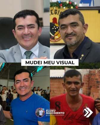 Mudança no visual 