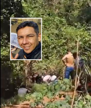 policial morre barranco precipício