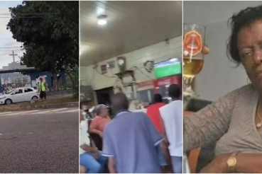 Família enterra idosa com litrão de cerveja e ainda molha a boca da morta com a bebida