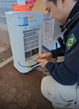 PRF apreende drogas em climatizador durante vistoria em ônibus em MT