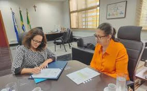 Suzana Guimarães e Maria Aparecida Ribeiro conduziram o processo eleitoral deste ano 