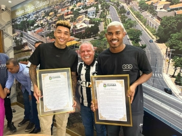 Câmara homenageia cuiabanos campeões pelo Botafogo