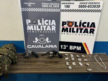 Acusado de roubar armas morre em confronto com policiais em MT