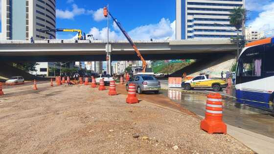 Alterações no trânsito na Avenida do CPA vão durar duas semanas