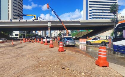 Alterações no trânsito na Avenida do CPA vão durar duas semanas