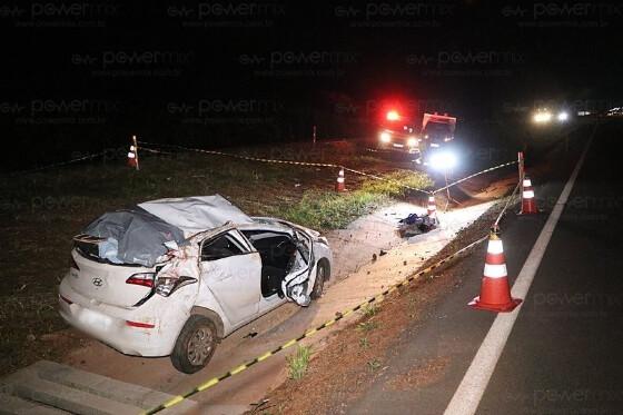 Criança morre e dois ficam feridos em acidente na BR-163; vídeo