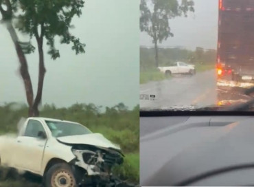 Batida entre carros mata um e deixa cinco feridos em MT