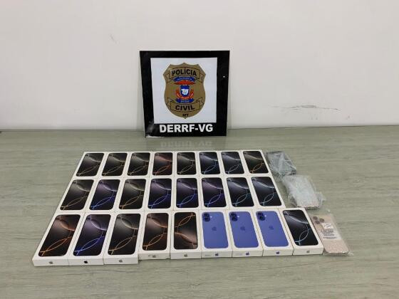 Homem de confiança furta 49 iPhones de loja em VG