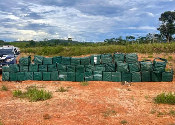 Polícia apreende 1,5 tonelada de cocaína no valor de R$ 100 milhões