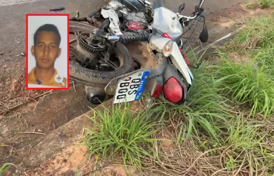 Motociclista morre em acidente em VG