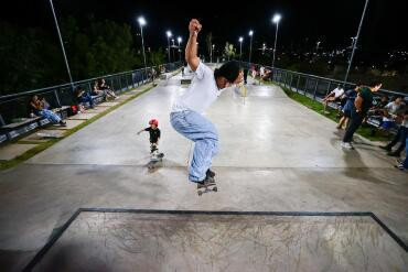 Tricampeã de Skate Street elogia pista da Arena Pantanal