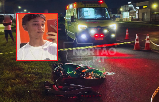 Adolescente morre atropelado em Sorriso 