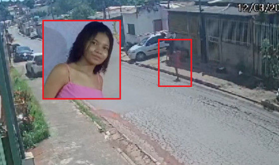 Vídeo mostra momento em que adolescente chega em casa de assassina