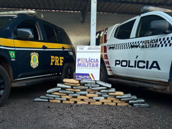 PM apreende 115 quilos de entorpecentes e prende 8 pessoas por tráfico