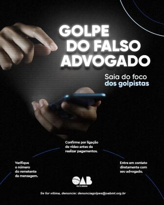 CAMPANHA DO FALSO ADVOGADO 