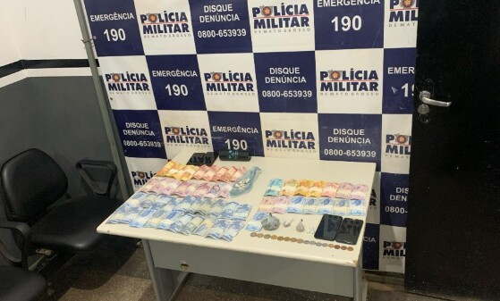 PM CÁCERES APREENSÃO DROGAS