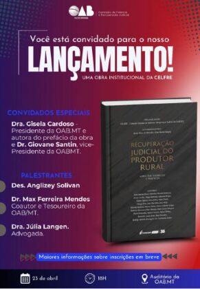 LIVRO OAB-MT PRODUTOR RURAL