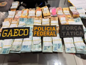 Operação prende 14 e apreende dinheiro de facção; mulheres comandavam finanças