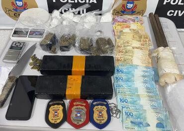 Facção preparava drogas para vender em festa de aniversário de cidade em MT