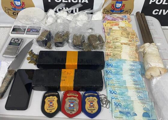 Facção preparava drogas para vender em festa de aniversário de cidade
