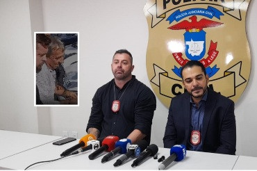 Apontado como mandante, empresário fica em silêncio e debocha de policiais