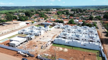 Governo e prefeitura constroem condomínio inédito para idosos em Jaciara
