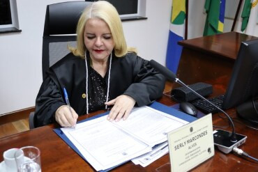 Após consenso, desembargadora é eleita presidente do TRE-MT 