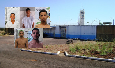 Cinco detentos escalam muro e fogem de presídio em MT