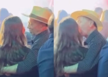 Dois meses após separação, prefeito de 76 anos aparece com nova namorada