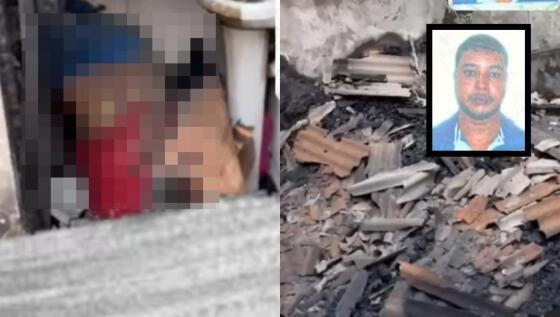 Corpo de homem é encontrado em escombros de quitinete destruída por fogo 